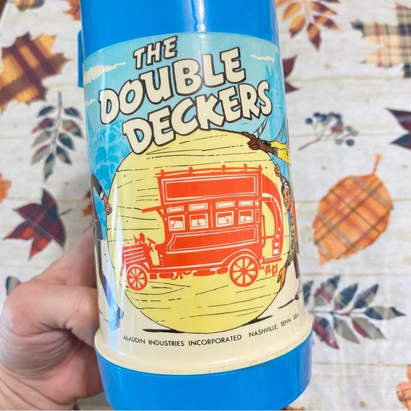 Vintage Double Decker Lunchbox Thermos - Picture 10 of 10